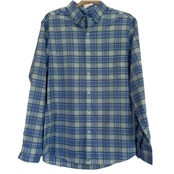 NWT Vineyard Vines OTG Classic Fit Brrr Button Down Newport Blue Size Small - Picture 1 of 8
